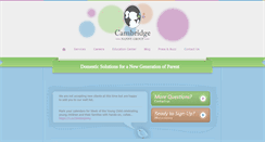 Desktop Screenshot of cambridgenannygroup.com